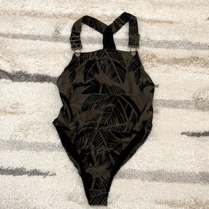 One piece bathing suit